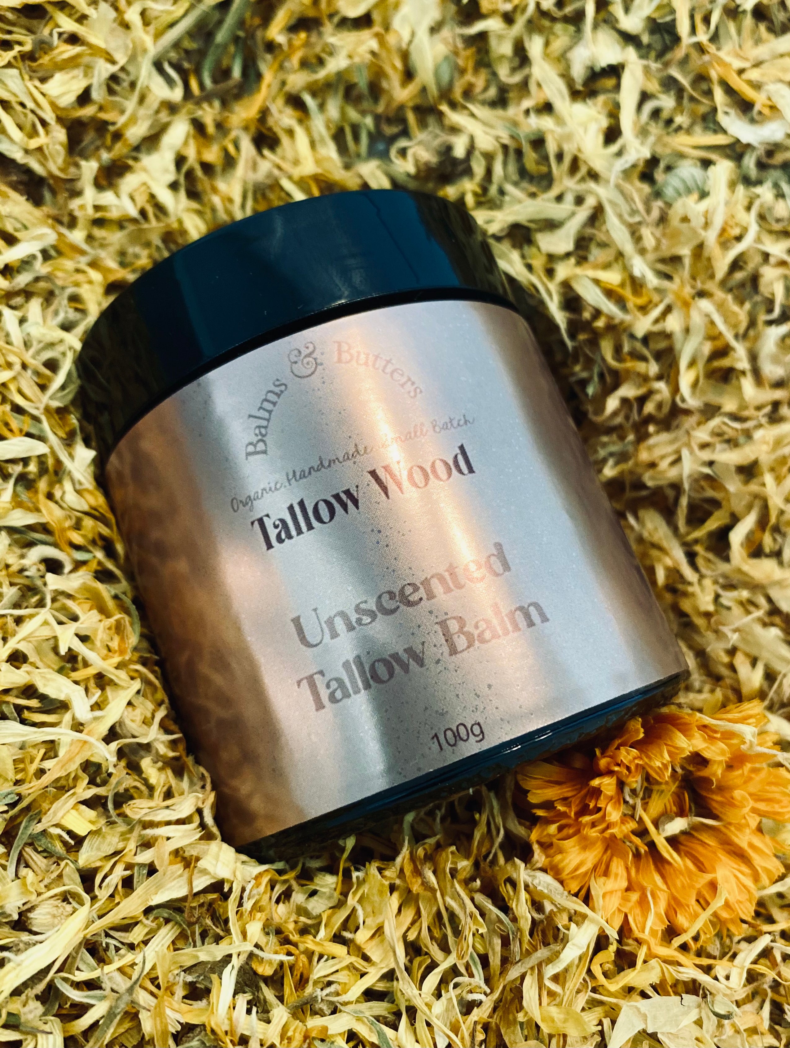 Unscented Tallow Balm 100g